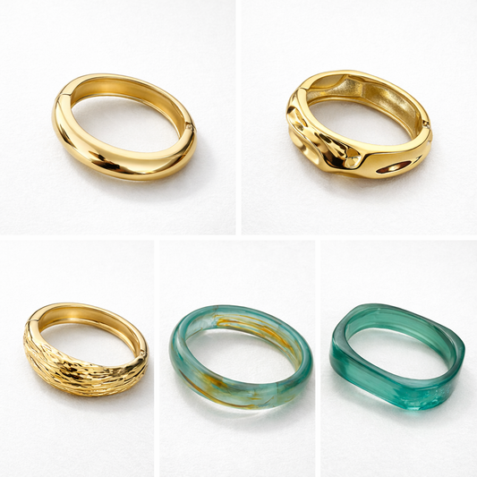 Bracelet Manchette & Jonc (5 styles) | Tendance