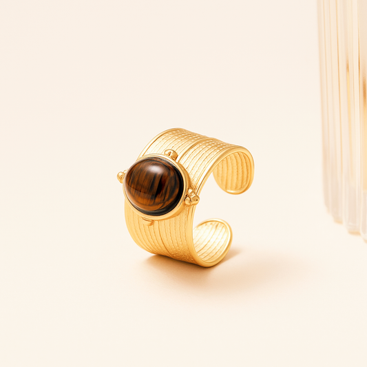 Bague Œil de Tigre | Sauvage