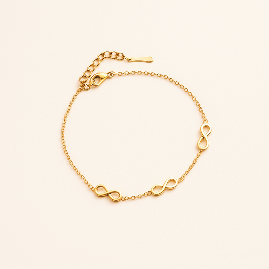 Bracelet Infini Doré | Intemporel