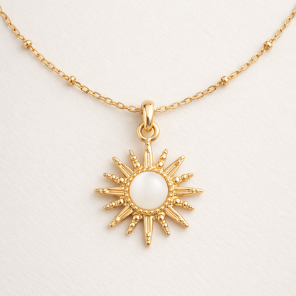 Collier Soleil Doré | Lumineux