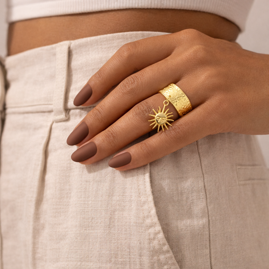 Bague Martelé | Soleil