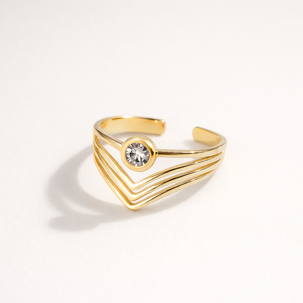 Bague Zircon Scintillant | Majestueuse