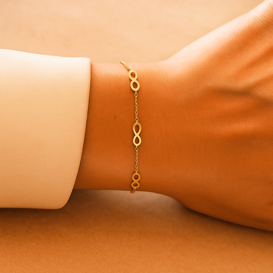Bracelet Infini Doré | Intemporel