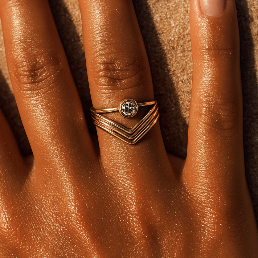 Bague Cristal Scintillant | Majestueuse