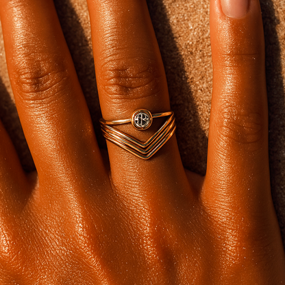 Bague Cristal Scintillant | Majestueuse